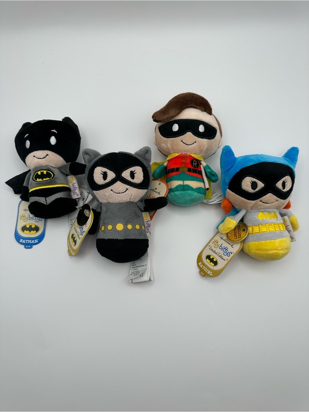 Hearthsong Itty Bittys DC Superhero Plush Toy - Multicolor